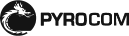 Pyrocom logo b&w